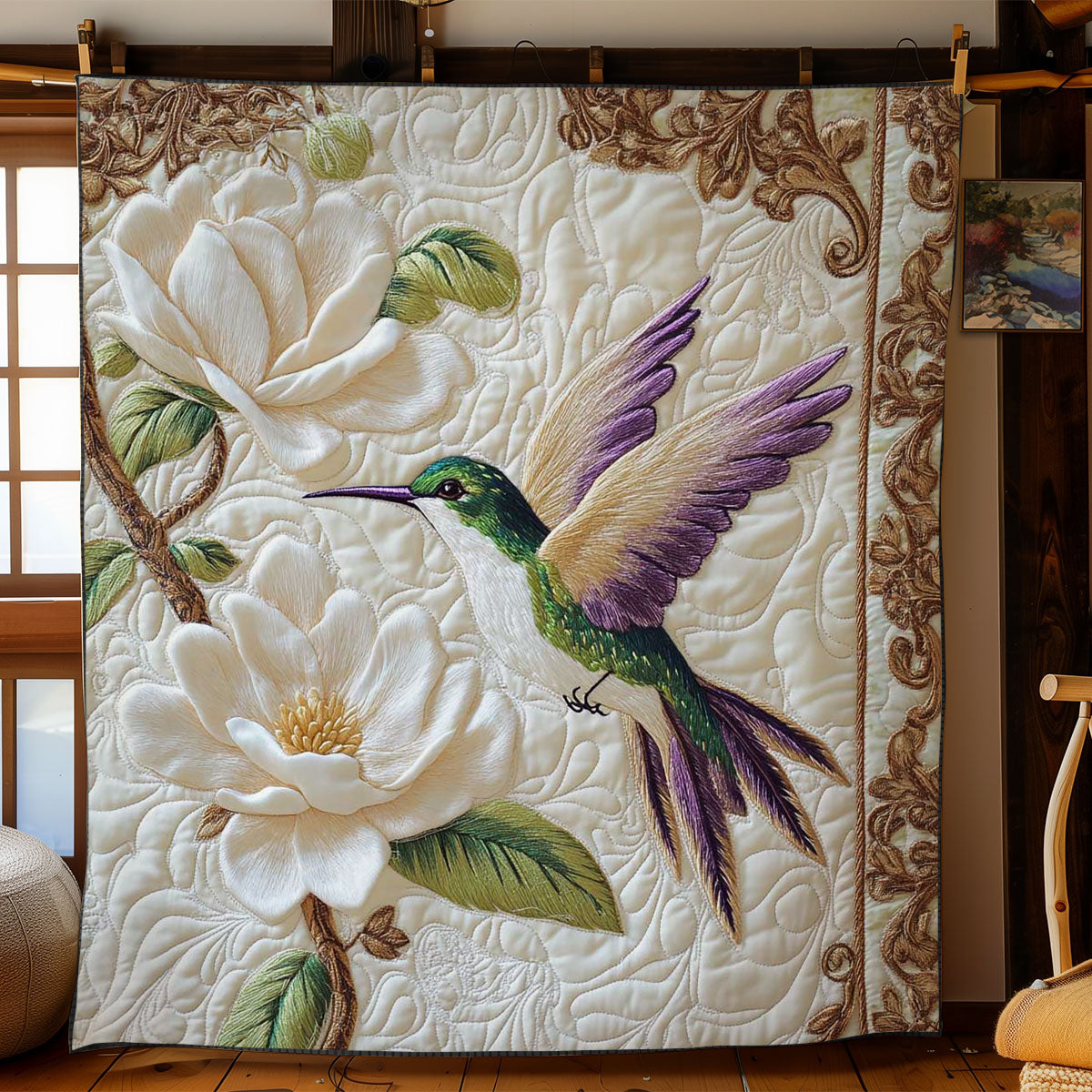 Ethereal Hummingbird WN2802054CL Quilt