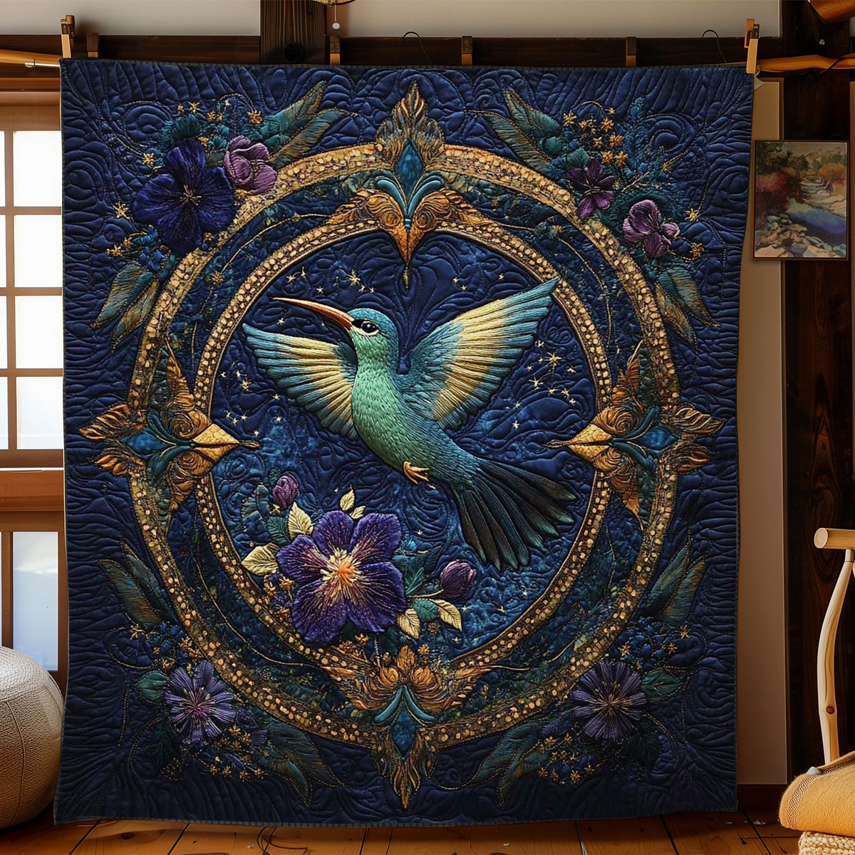 Hummingbird Radiance WN2001022CL Quilt