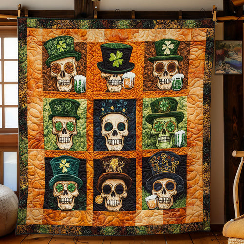 Irish Skull WN2702025CL Quilt