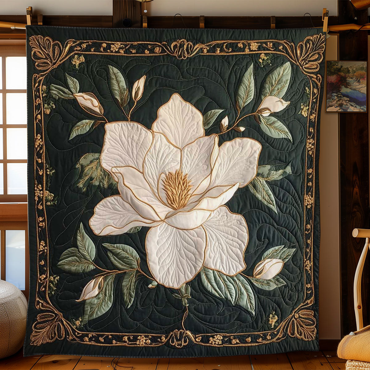 Ivory Magnolia WN2802039CL Quilt