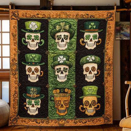 Leprechaun Skull WN2702027CL Quilt