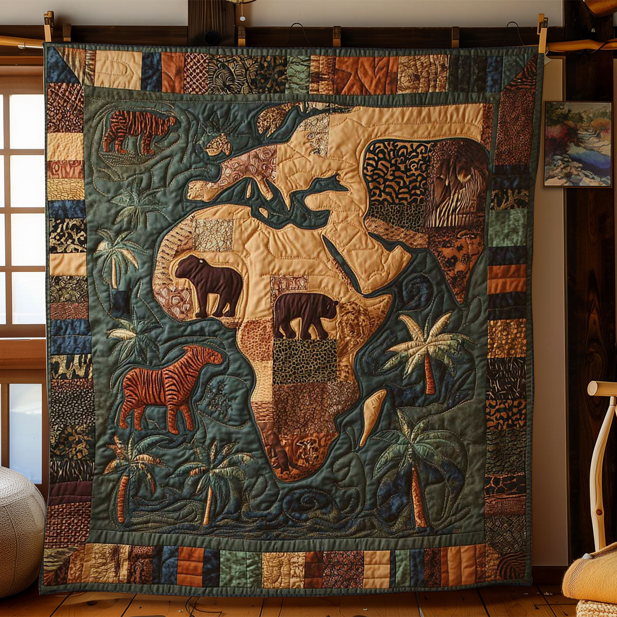 Savanna African Safari WN2502042CL Quilt