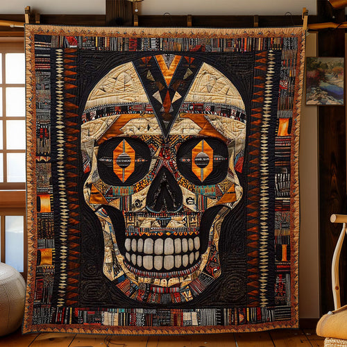 Shadow African Skull WN2702011CL Quilt