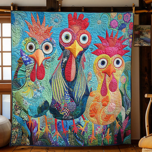 Silly Chicken WN2802097CL Quilt