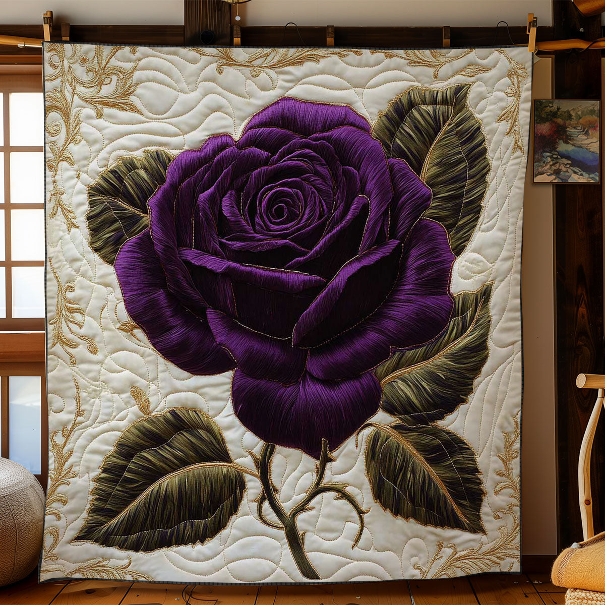 Whisper Rose WN2802036CL Quilt