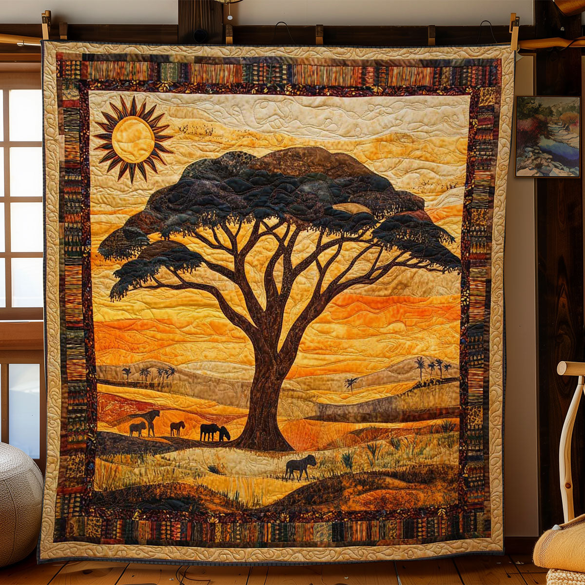 Wild African Safari WN2502028CL Quilt