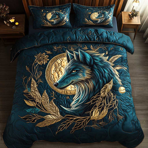 Moonlight Wolf WP2301019CL Duvet Cover Set