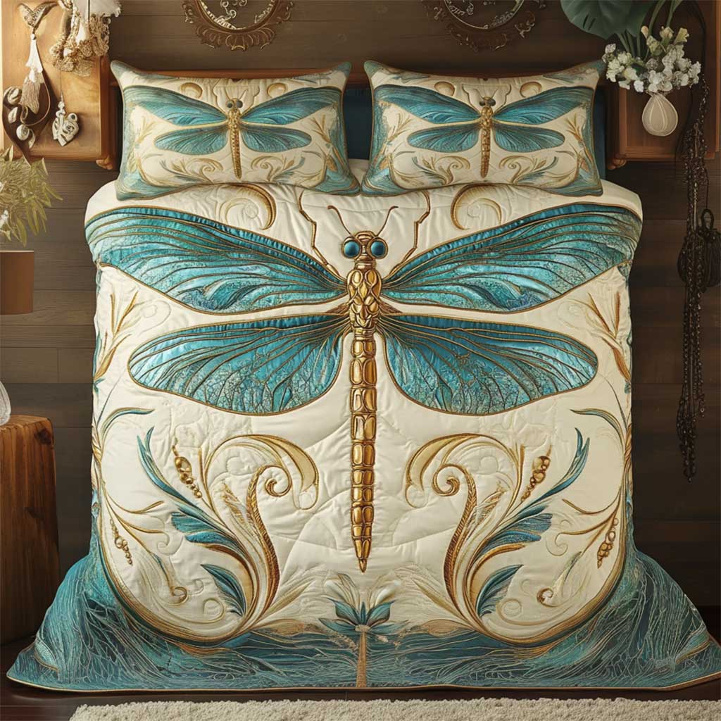 Mystical Dragonfly WN2502019CL Duvet Cover Set