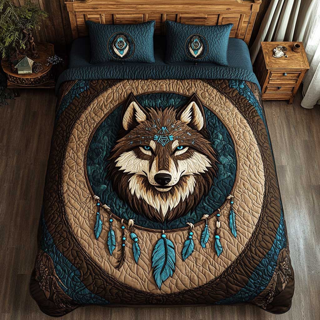 Native Wolf WP2301024CL Duvet Cover Set