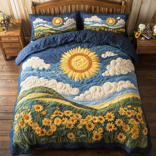 Sunflower Field WP2301037CL Duvet Cover Set