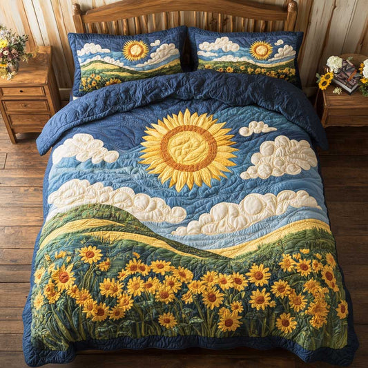 Sunflower Field WP2301037CL Duvet Cover Set