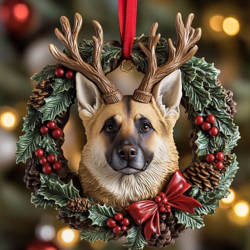 Holiday Antlers CP2210042CL Christmas Ornament