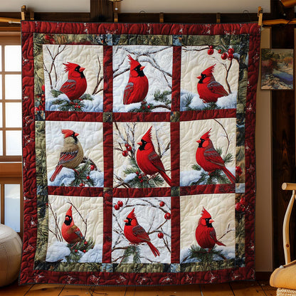 Icy Cardinal WN2002042CL Quilt