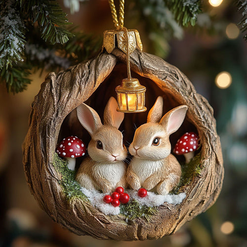 Snuggle Buns CP0312209CL Christmas Ornament