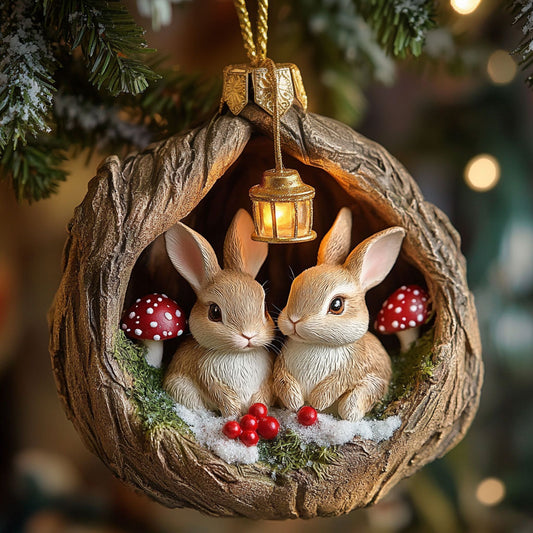 Snuggle Buns CP0312209CL Christmas Ornament