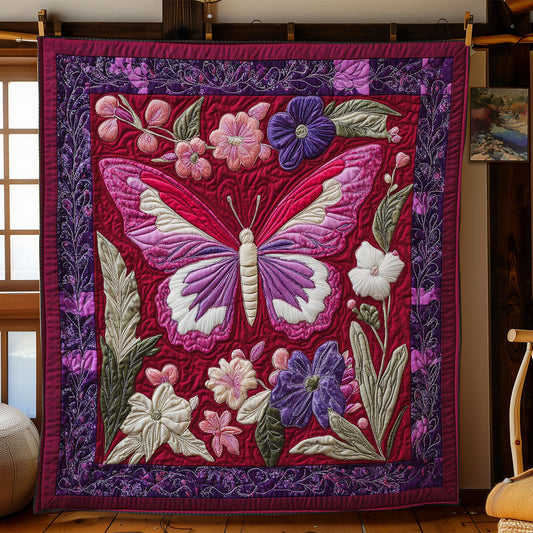 Butterfly Blossom WN0801033CL Quilt