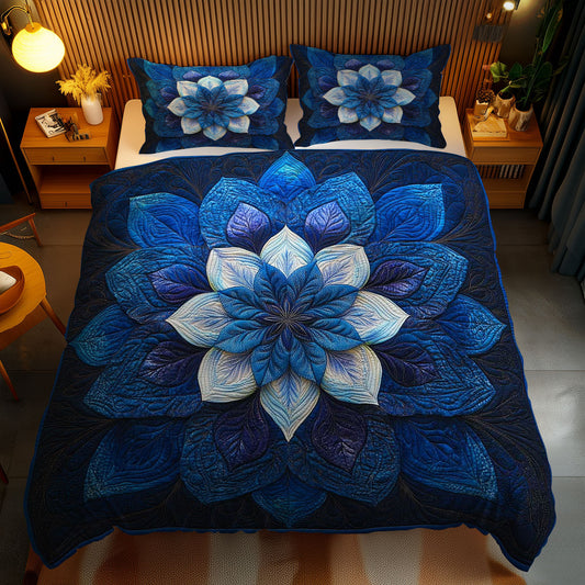 Ocean Bloom Flower WN1103135CL Duvet Cover Set