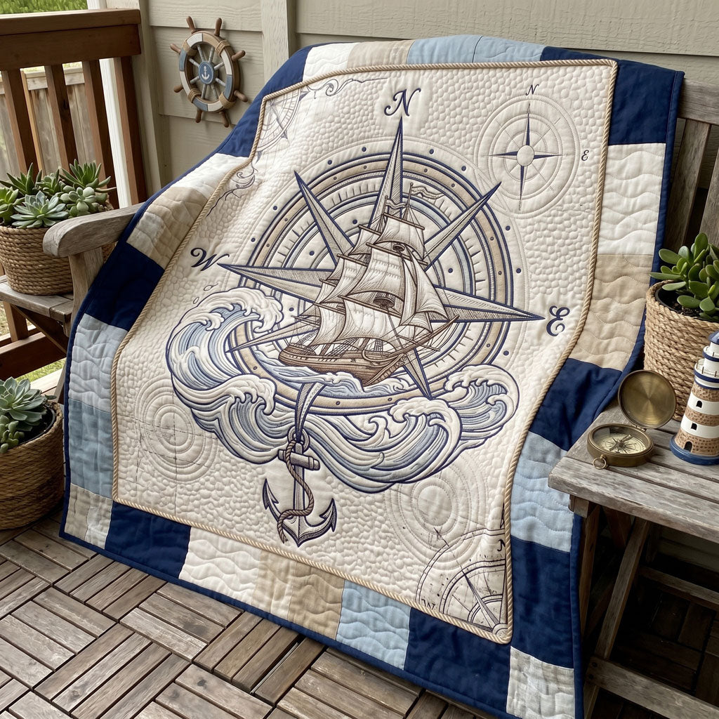 Ocean Explorer Ship WN1905010CL Quilt