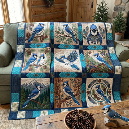 Blue Jay Woodland Collection WN1706003CL Quilt