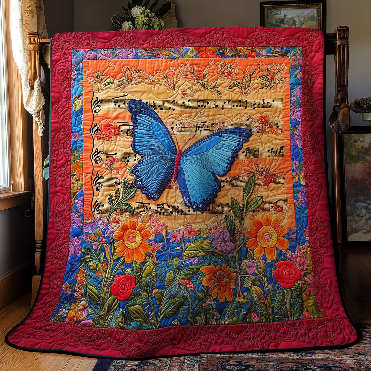 Symphony Of Butterfly WN0801039CL Quilt