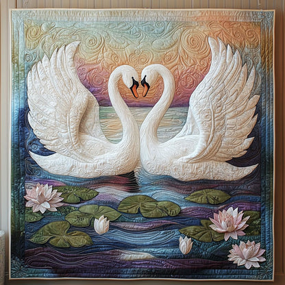Swan Couple QA1201052CL Quilt