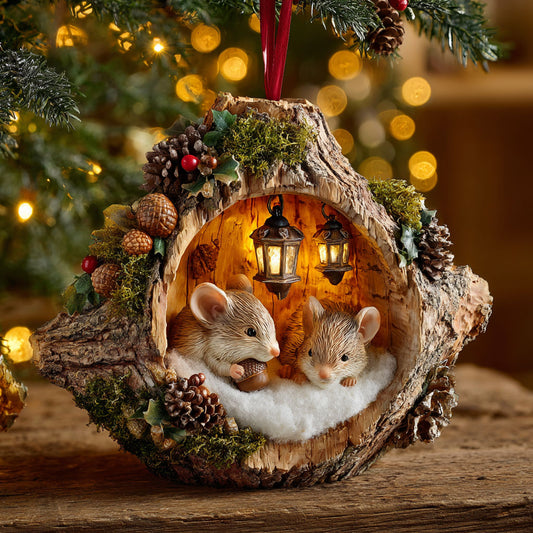 Cozy Mouse CW2911006CL Christmas Ornament