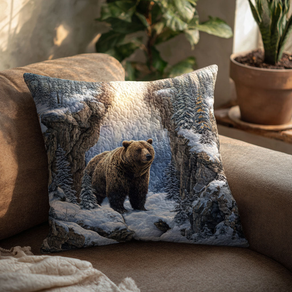 Winter Bear CW1001033CL Quilt Pillow Case