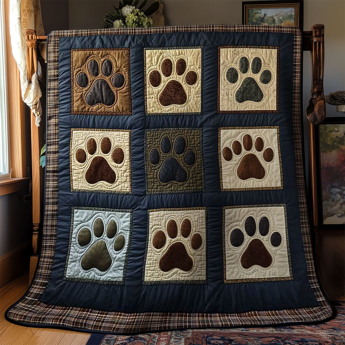 Cozy Paw Dog WN0503009CL Quilt