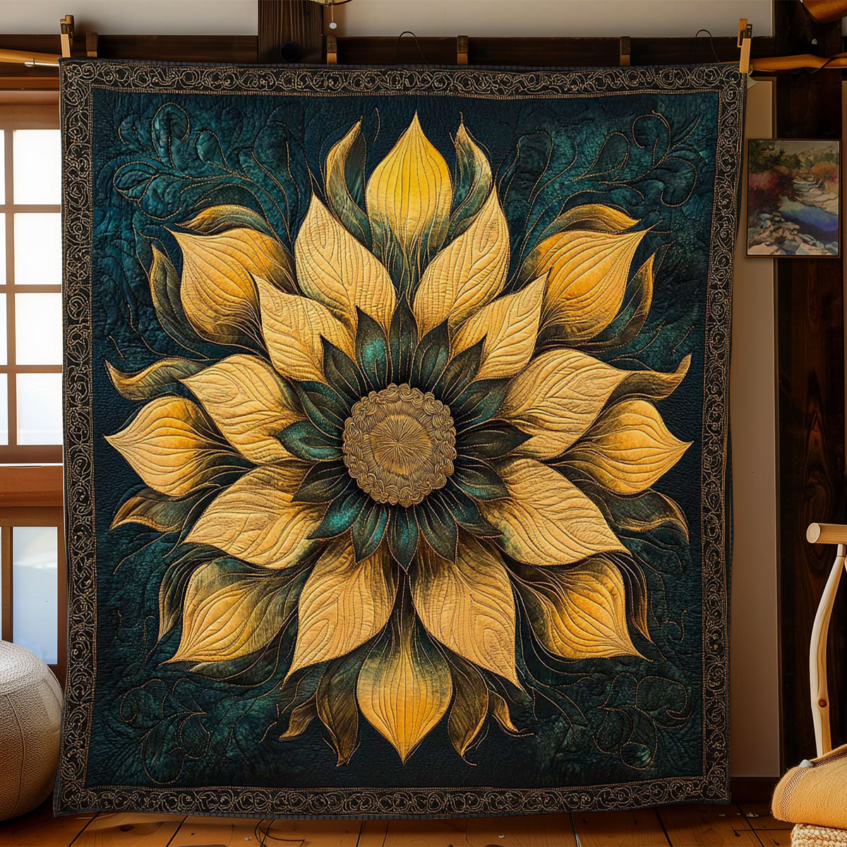 Blooming Flower WN1303039CL Quilt