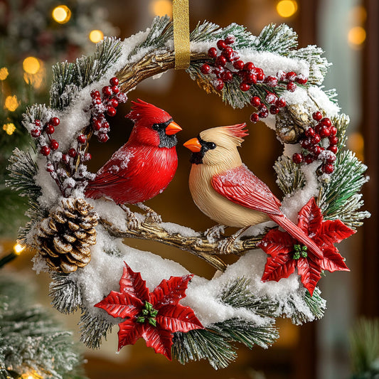 Cardinal Snow CW2010016CL Christmas Ornament