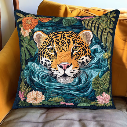 Botanic Leopard CP1401003CL Quilt Pillow Case