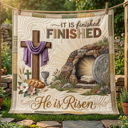 Christian Resurrection Cross WN1704006CL Quilt