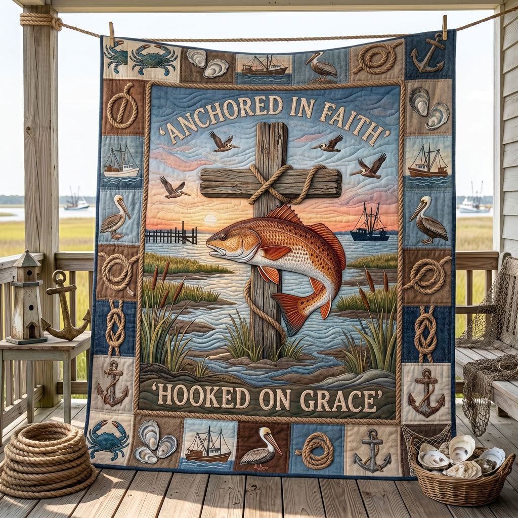 Anchored In Faith WN2205001CL Quilt