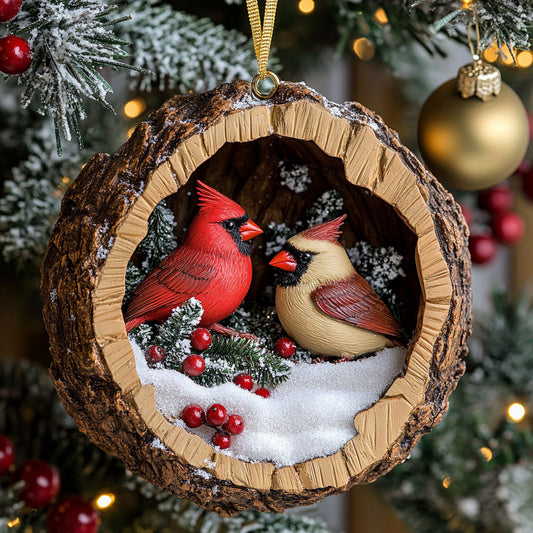 Cardinal Snow CW2010015CL Christmas Ornament