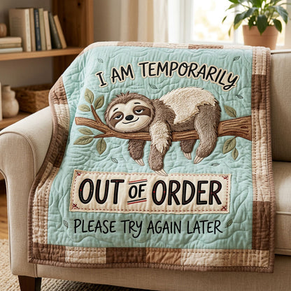Lazy Mode Activated WN0904026CL Quilt