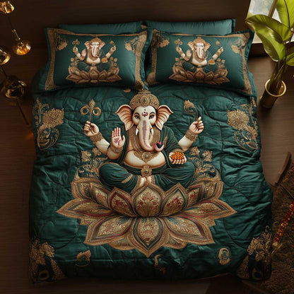 Hinduism Ganesha Enlightenment WN0503047CL Duvet Cover Set