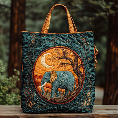 Elephant Guardian WN1010020CL Quilted Tote Bag