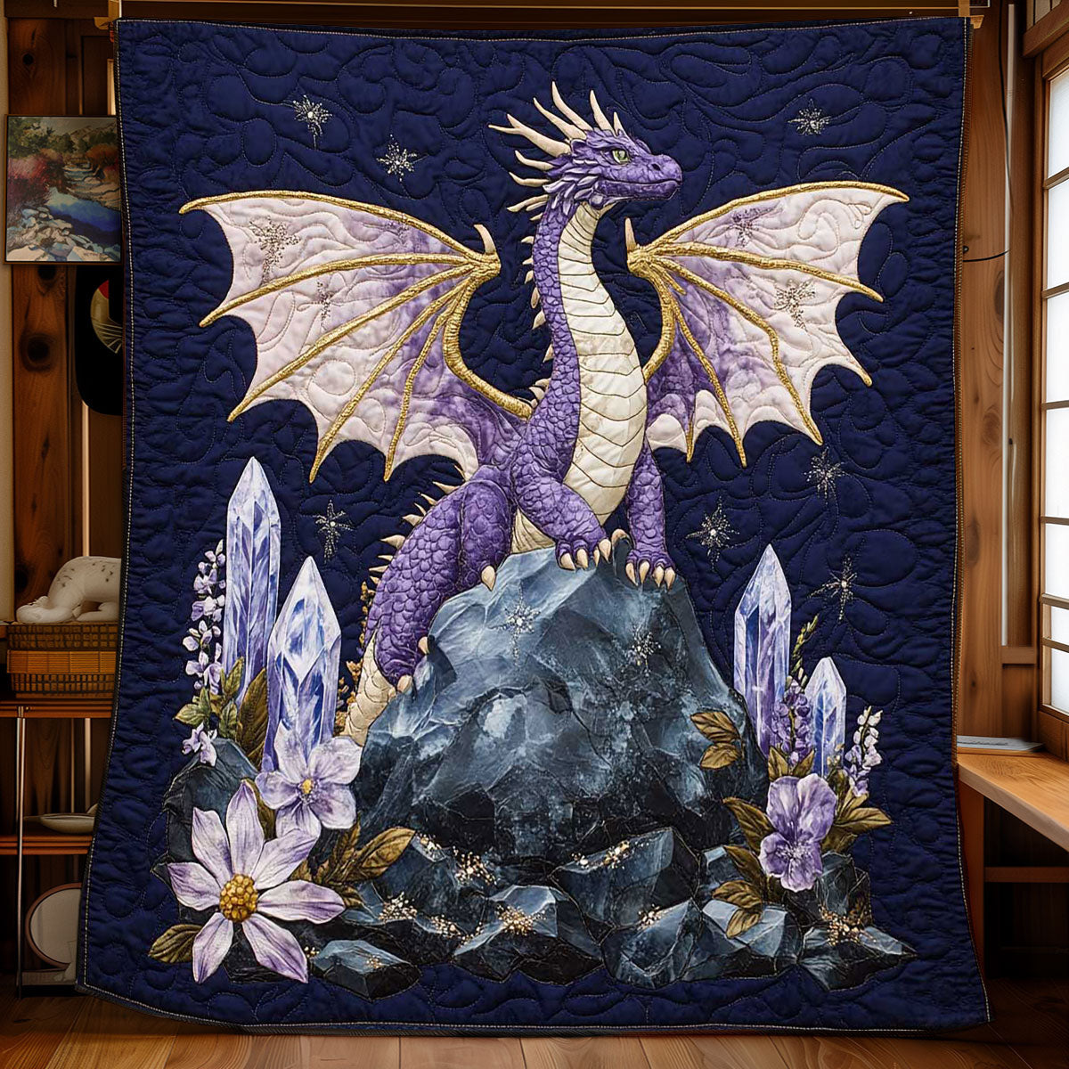 Crystal Dragon WP1402060CL Quilt