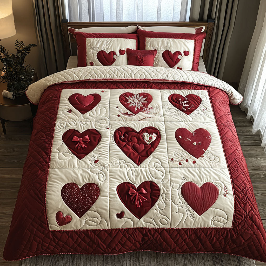 Love Heart QA1201038CL Duvet Cover Set