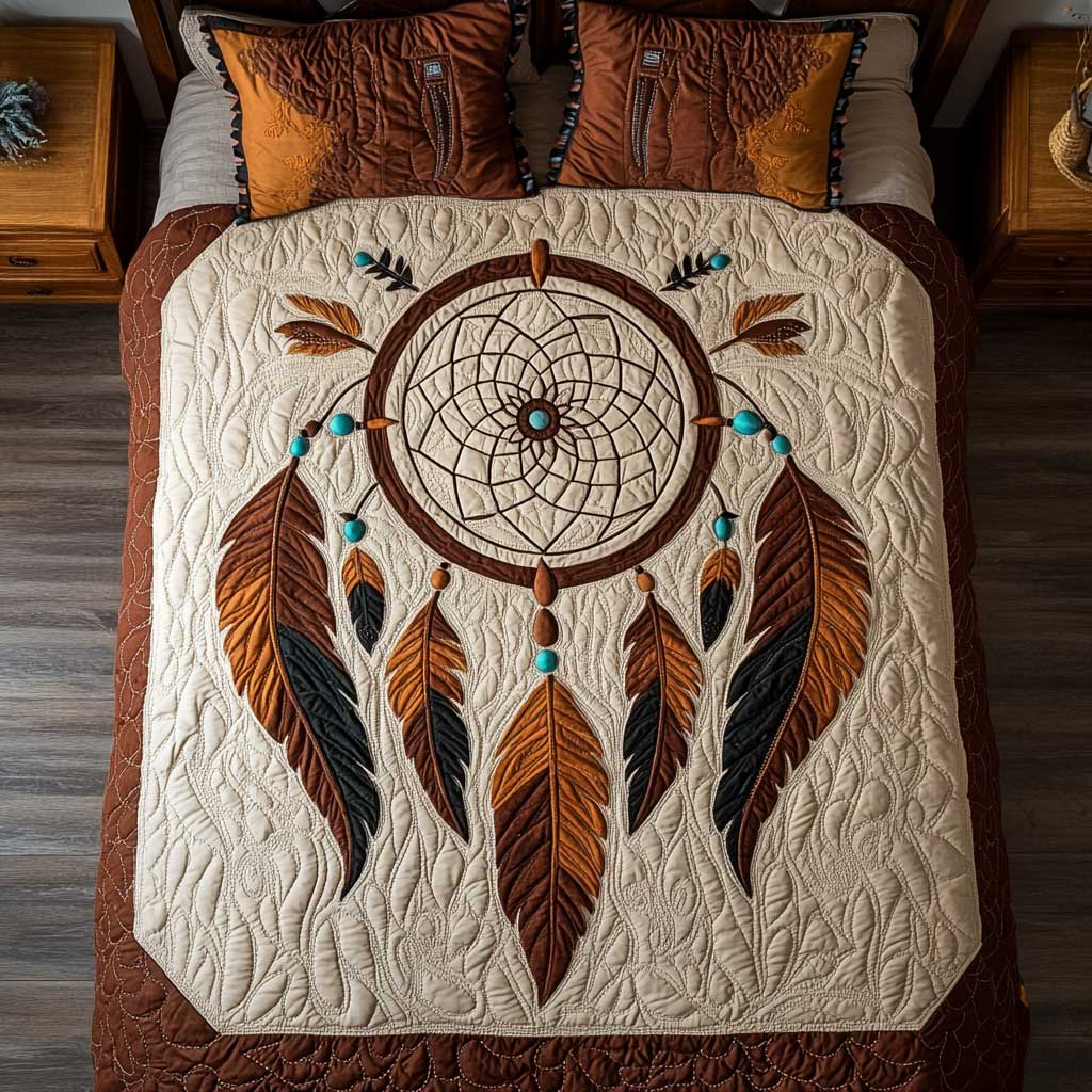 Native American Dreamcatcher WP1501026CL Duvet Cover Set