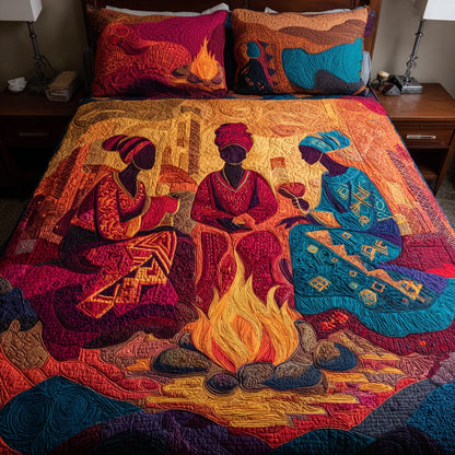 African Woman XR2510021CL Duvet Cover Set