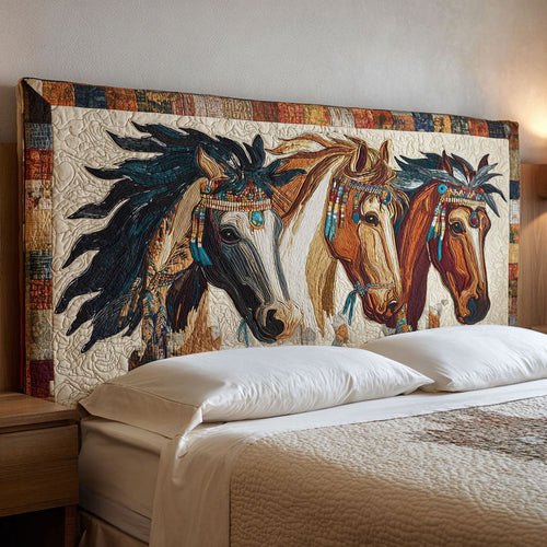 Native Horse CW2912020CL Quilted Headboard Slipcover
