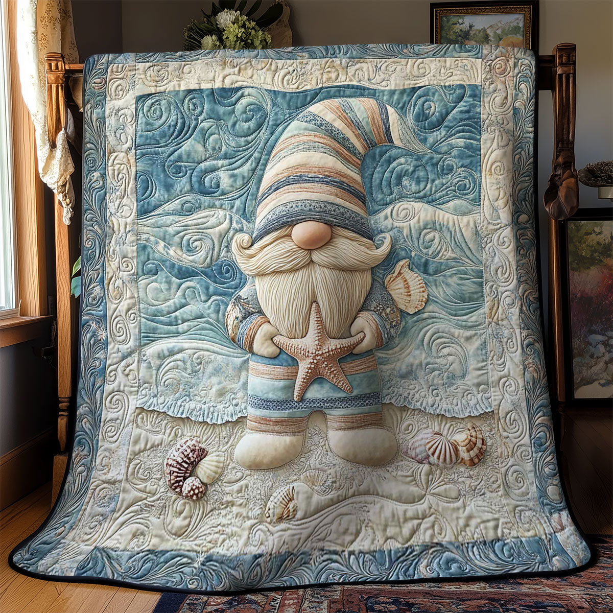 Starfish Gnome WN0801016CL Quilt