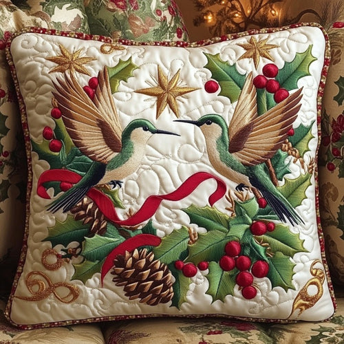 Joyful Hummingbirds XR1810013CL Quilt Pillow Case