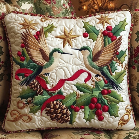 Joyful Hummingbirds XR1810013CL Quilt Pillow Case