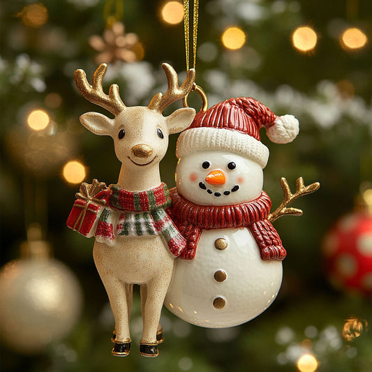 Snowman Festive Friends WN2911067CL Christmas Ornament