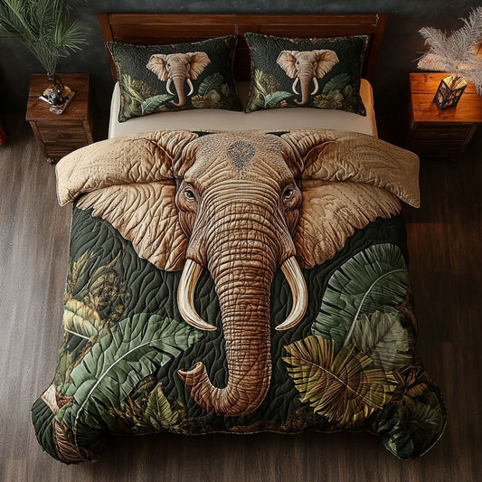 Elephant Forest CW1201005CL Duvet Cover Set