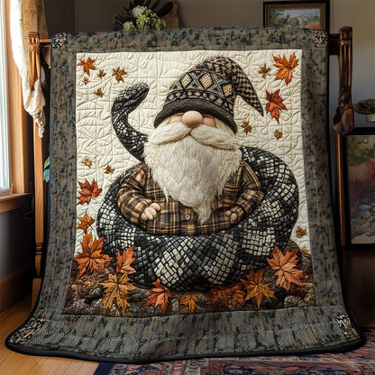 Gnome And Guardian Snake WN0802047CL Quilt