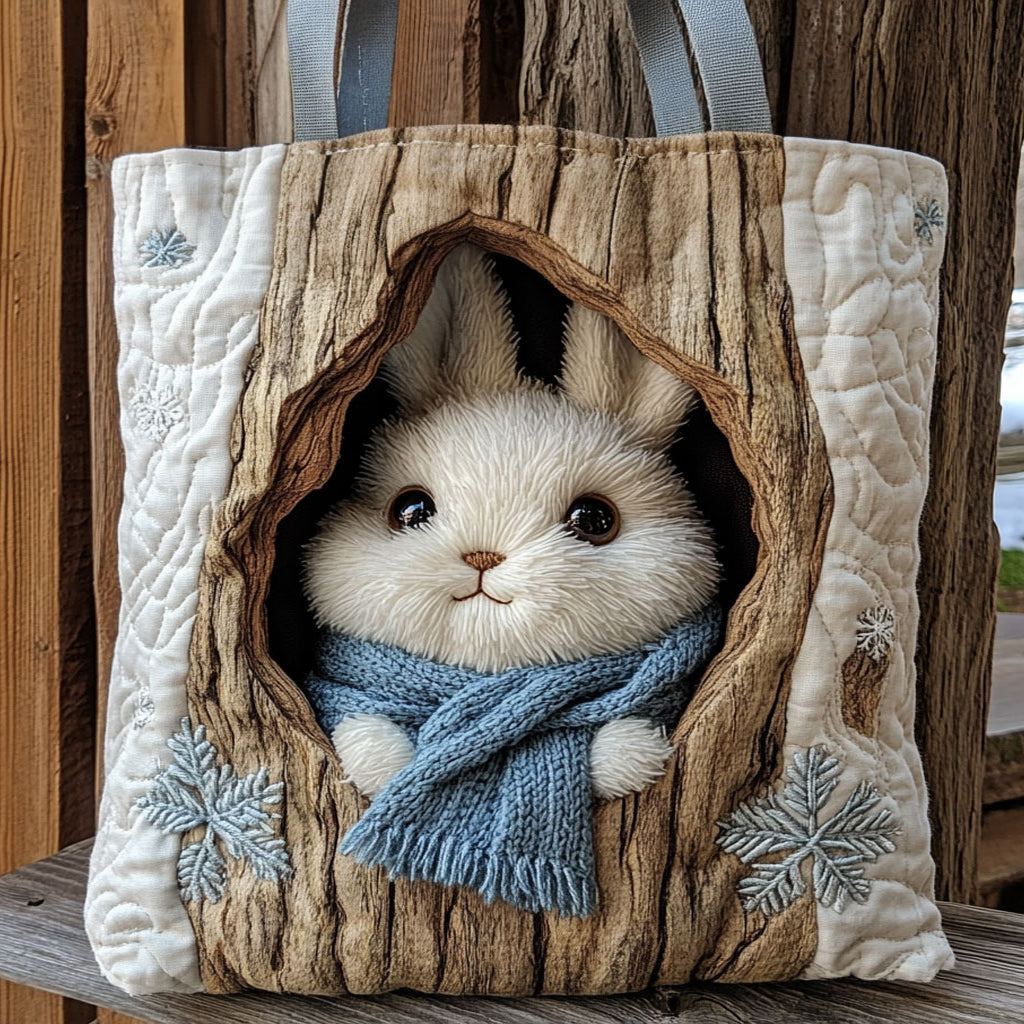 Woodland Peek CP0112171CL Quilted Tote Bag