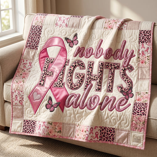 Nobody Fights Alone XR2904004CL Quilt